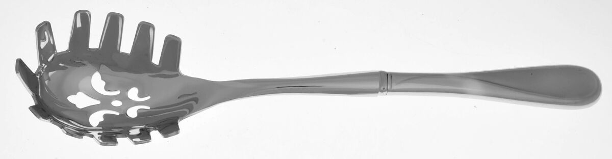 Satin Flight (Stainless) Pasta Server with Stainless Bowl HC by Oneida Silver-1