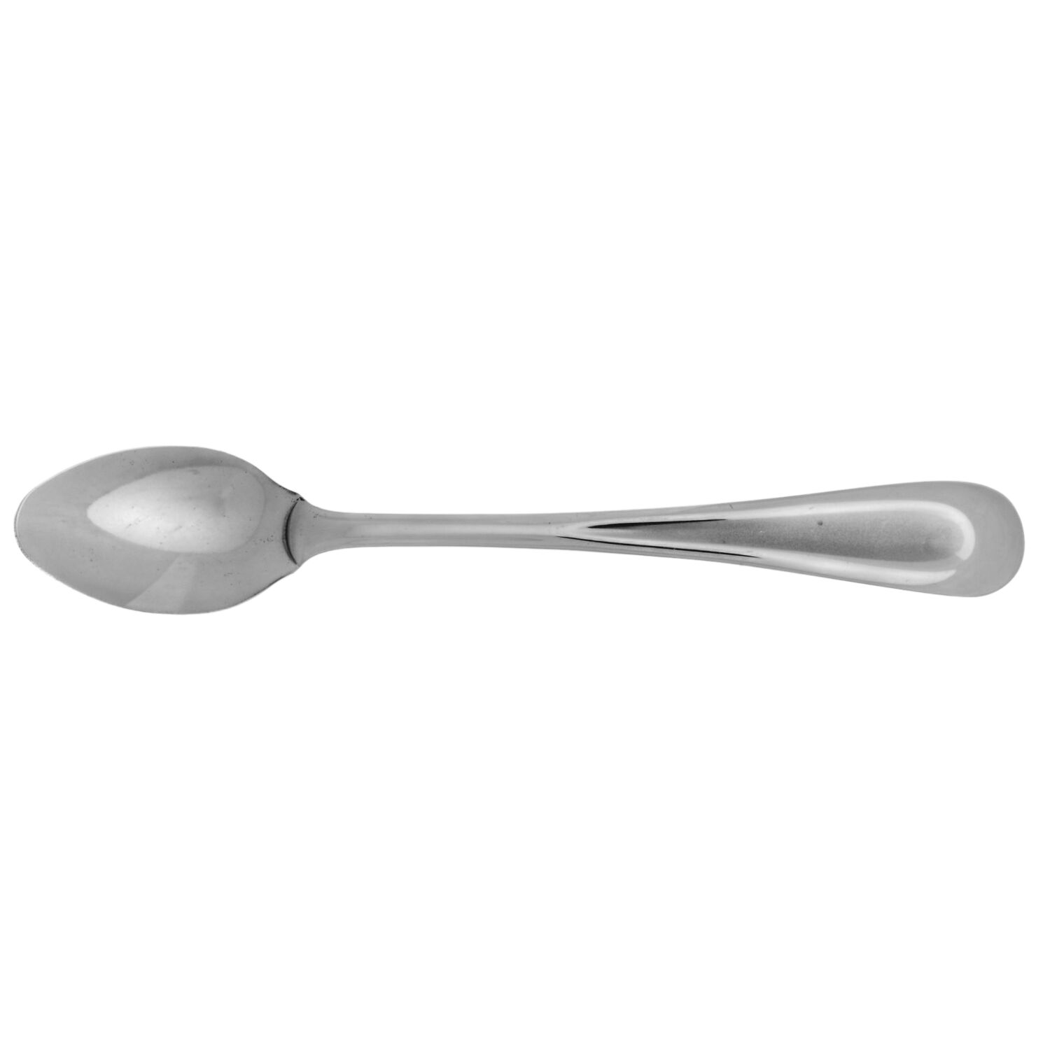 Satin Sand Dune (Stnl, Wide Frost Indent Center) Infant Feeding Spoon HC by Oneida Silver-1