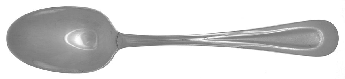 Satin Sand Dune (Stnl, Wide Frost Indent Center) Large Teaspoon by Oneida Silver-1