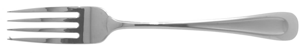Satin Sand Dune (Stnl, Wide Frost Indent Center) Fork by Oneida Silver-1