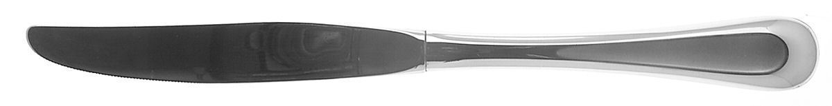 Satin Sand Dune (Stnl, Wide Frost Indent Center) Modern Hollow Knife by Oneida Silver-1