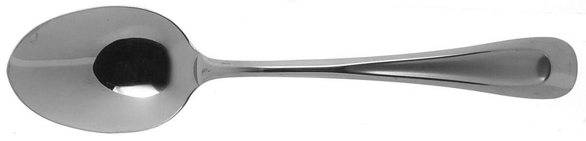 Satin Sand Dune (Stnl, Wide Frost Indent Center) Place/Oval Soup Spoon by Oneida Silver-1