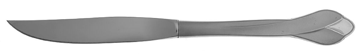 Satin Tribeca (Stainless) Steak Knife Individual Hollow, No Serrate HC by Oneida Silver-1