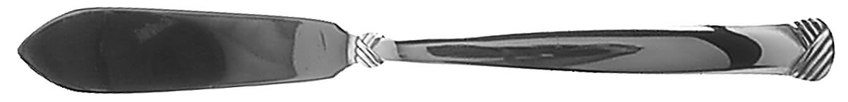 Rattan (Stainless) Flat Handle Master Butter Knife by Oneida Silver-1