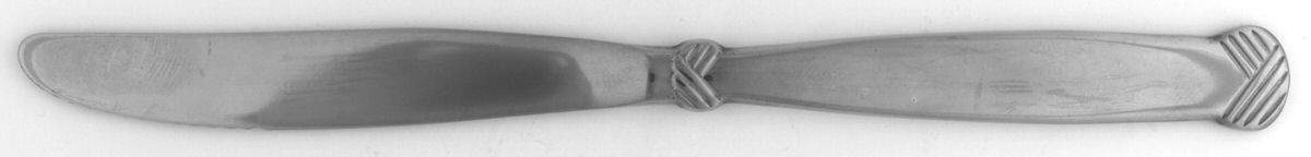 Rattan (Stainless) Modern Solid Knife by Oneida Silver-1