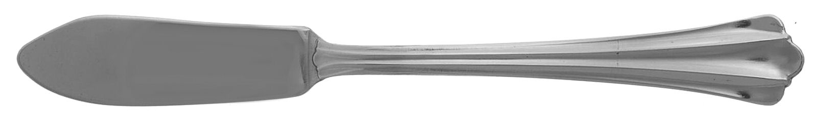 Madie (Stainless) Flat Handle Master Butter Knife by Oneida Silver-1