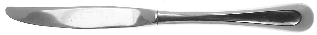 Sand Dune (Stainless, Glossy, Wide Indent Center) Modern Hollow Knife by Oneida Silver-1