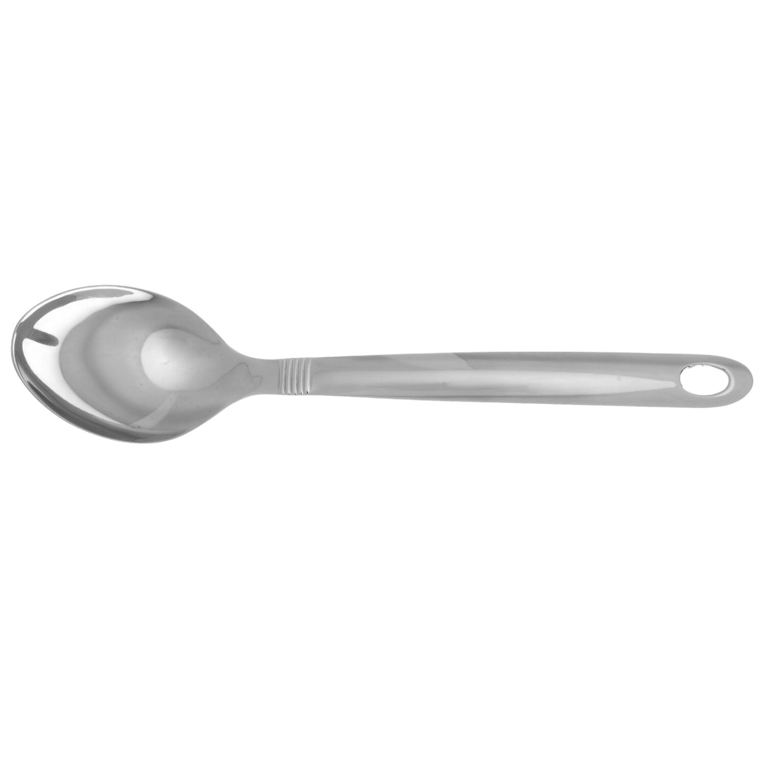 Raffia (Stainless) Solid Serving Spoon by Oneida Silver-1