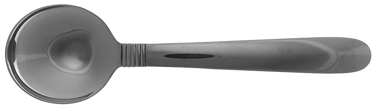 Raffia (Stainless) Round Bowl Soup Spoon (Bouillon) by Oneida Silver-1