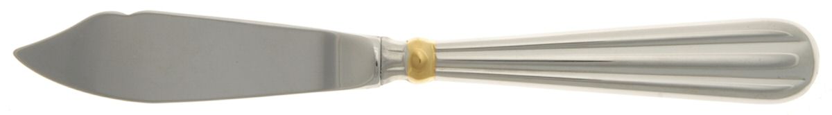 Golden Unity Hollow Handle Master Butter Knife by Oneida Silver-1