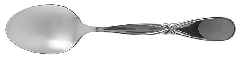 Knot (STAINLESS) Place/Oval Soup Spoon by Oneida Silver-1