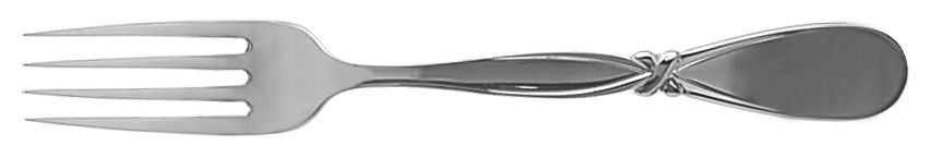 Knot (STAINLESS) Fork by Oneida Silver-1