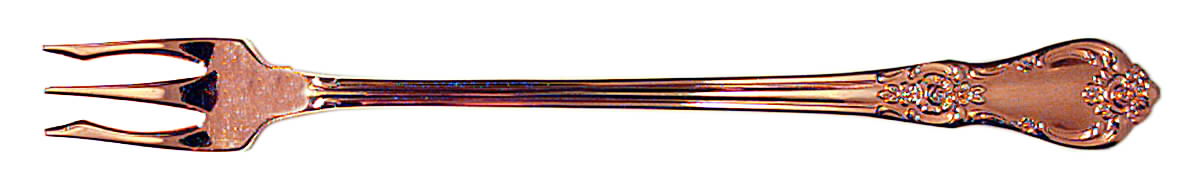 Golden Vanessa-Francesca Cocktail/Seafood Fork by Oneida Silver-1