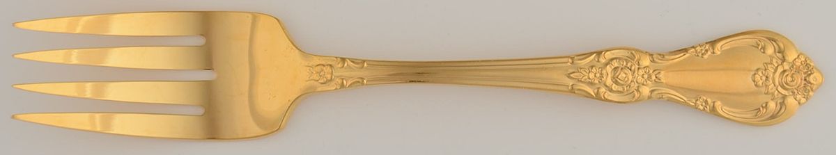 Golden Vanessa-Francesca Individual Salad Fork by Oneida Silver-1