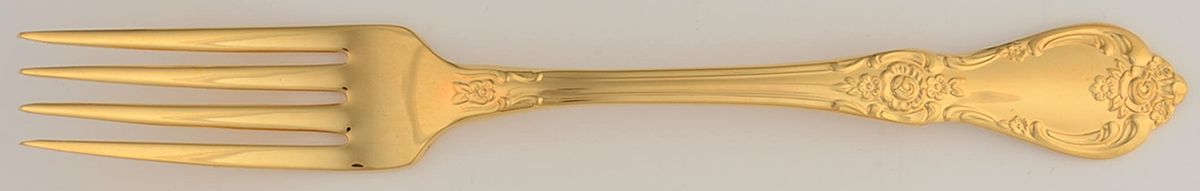 Golden Vanessa-Francesca Fork by Oneida Silver-1