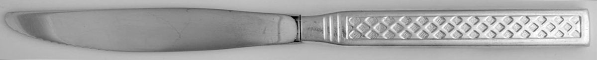OHS168 (Silverplate) Modern Hollow Knife by Oneida Silver-1