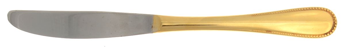 Crystal Palace (Gold Electroplate) Modern Solid Knife by Oxford Hall-1