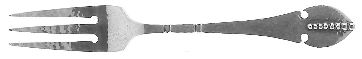 Celtic (Sterling) Individual Salad Fork by Old Newbury-1