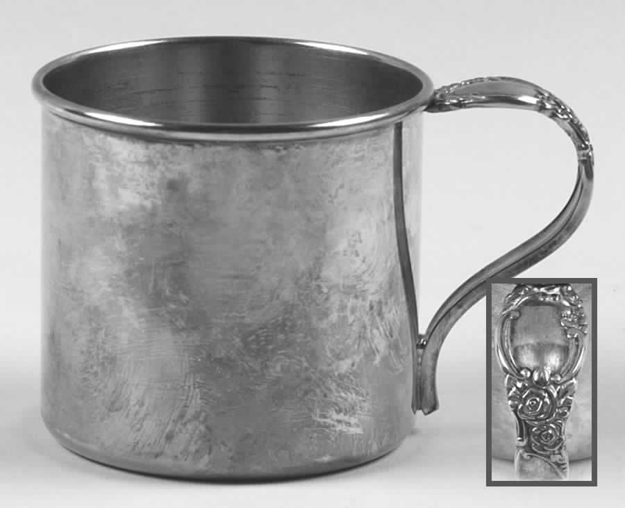 Ballad-Country Lane (Silverplate, Hollowware) Silverplate Baby Cup by Oneida Silver-1