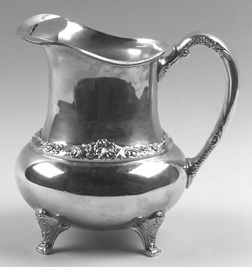 Ballad-Country Lane (Silverplate, Hollowware) Silverplate Water Pitcher by Oneida Silver-1