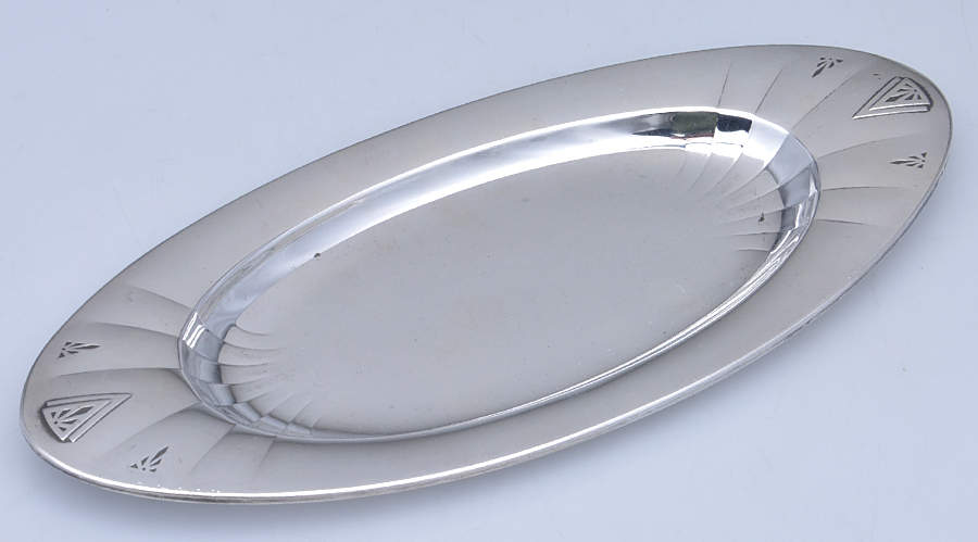 Deauville (Silverplate, Hollowware) Plated Gravy Underplate by Oneida Silver-1