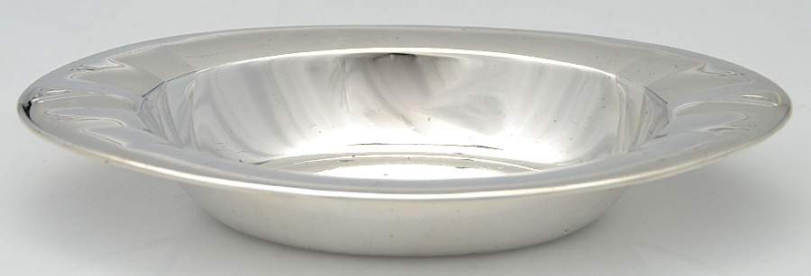 Deauville (Silverplate, Hollowware) Silverplate Bon Bon Bowl by Oneida Silver-1