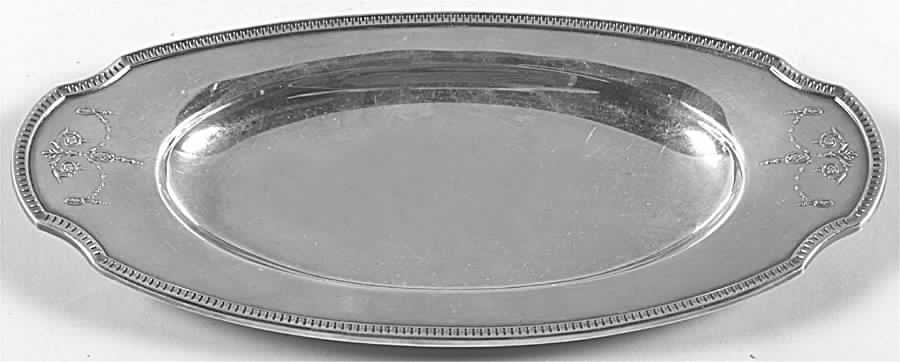 Grosvenor (Silverplate, Hollowware) Underplate for Gravy Boat by Oneida Silver-1