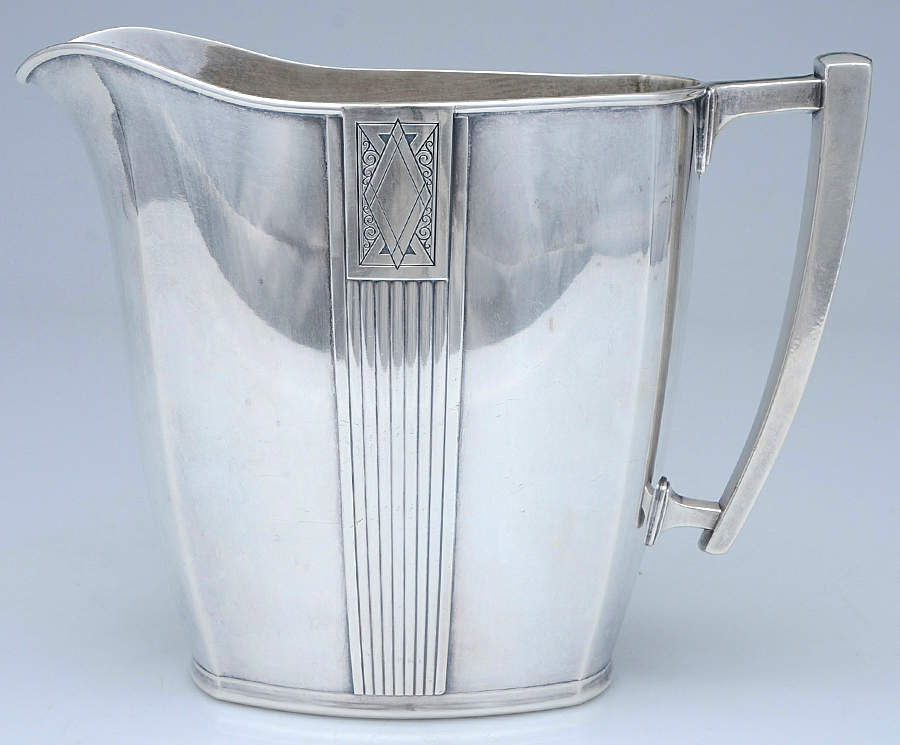 Noblesse (Silverplate, Hollowware) Silverplate Water Pitcher by Oneida Silver-1