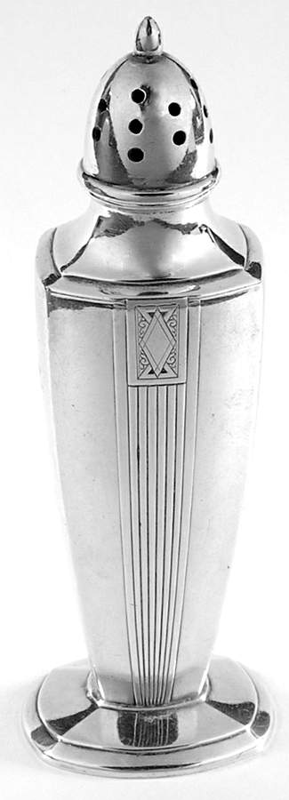 Noblesse (Silverplate, Hollowware) Pepper Shaker by Oneida Silver-1