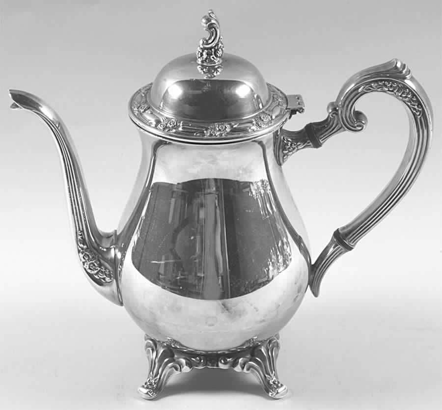 Park Lane (Silverplate, Hollowware) Teapot by Oneida Silver-1