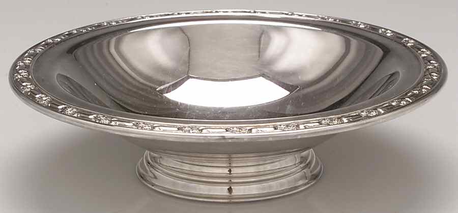 Park Lane (Silverplate, Hollowware) Plated Footed Bon Bon Bowl by Oneida Silver-1