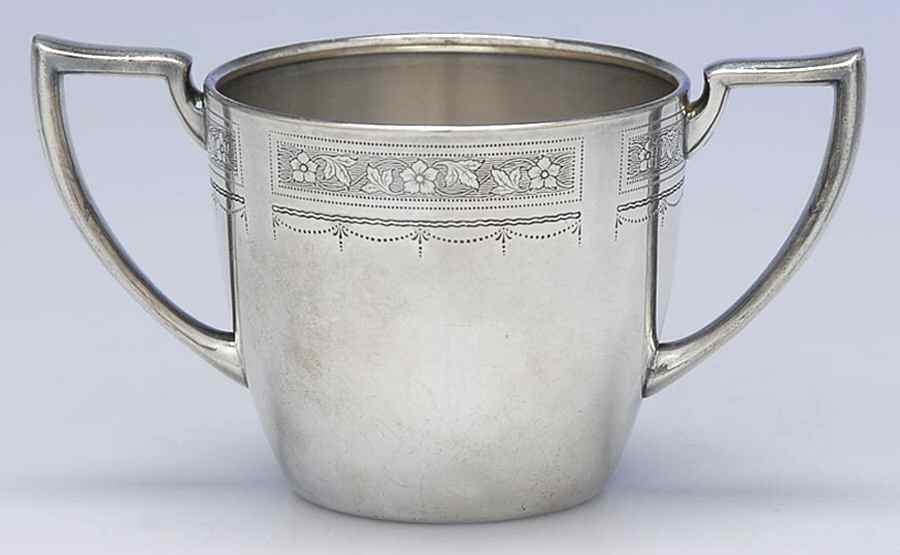 Paul Revere (Silverplate, Hollowware) Plated Mini Sugar Bowl by Oneida Silver-1