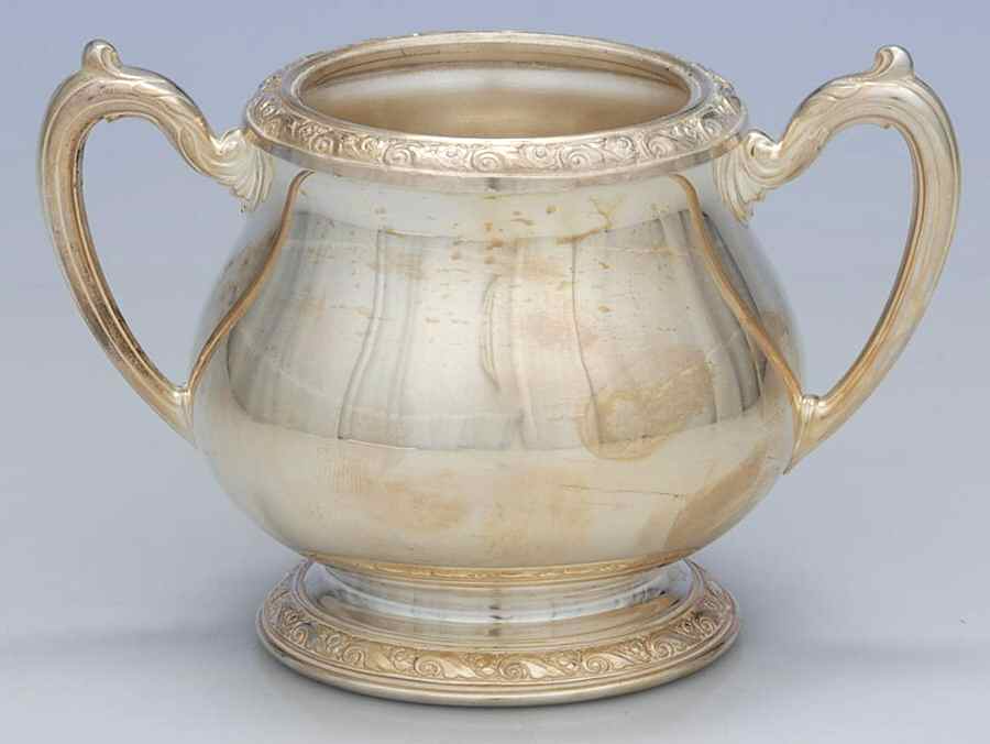 Queen Bess II (Silverplate, Hollowware) Sugar Bowl No Lid by Oneida Silver-1