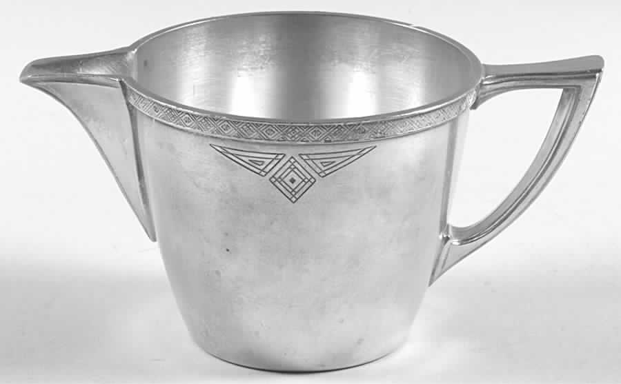 Skyline-Skycrest (Silverplate, Hollowware) Silverplate Mini Creamer by Oneida Silver-1