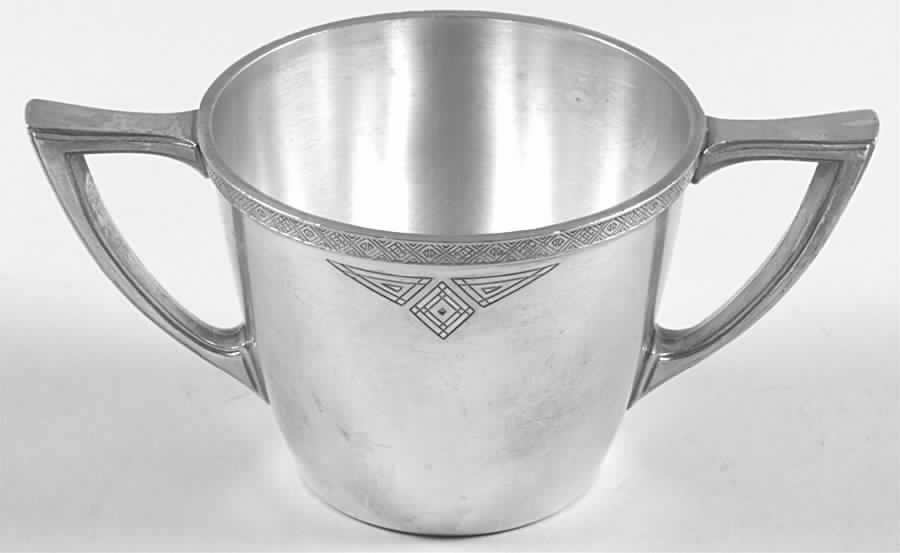Skyline-Skycrest (Silverplate, Hollowware) Plated Mini Sugar Bowl by Oneida Silver-1