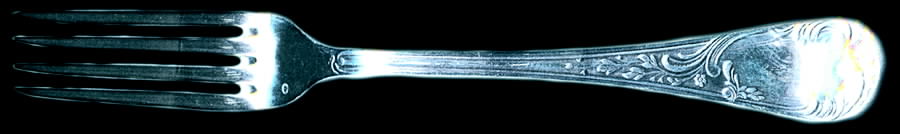 Lulli (Silverplate) Fork by Oscar de la Renta-1