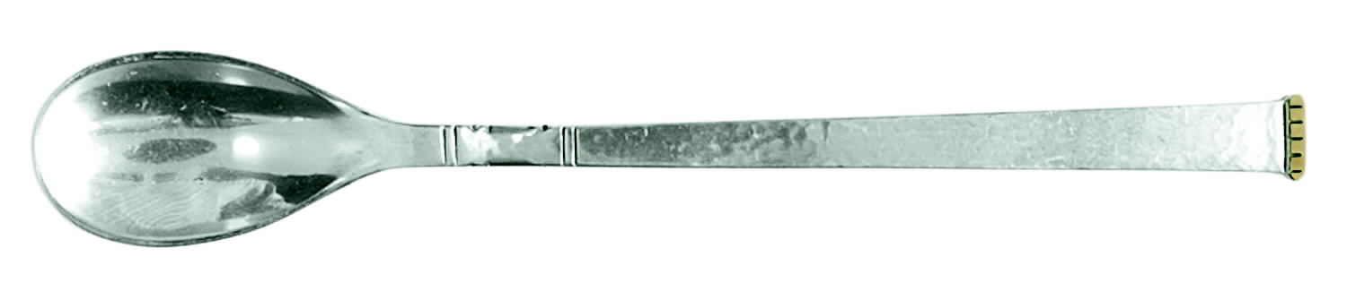 Karen-Gold Accent (Sterling, 1939) Iced Tea Spoon by Old Newbury-1