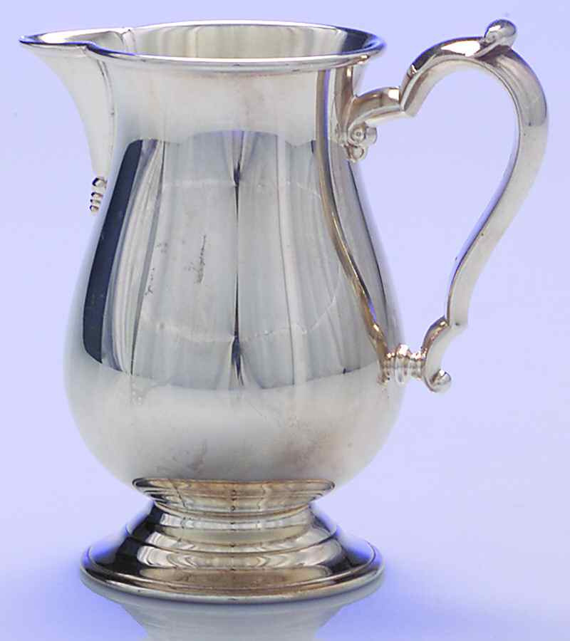 Bennington (Silverplate, 1959, Hollowware) Creamer by Oneida Silver-1
