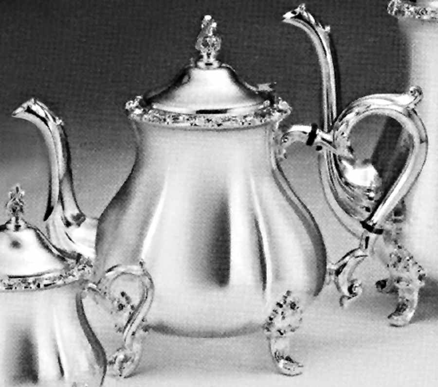 Camille (Silverplate, 1961, Hollowware) Teapot by Oneida Silver-1