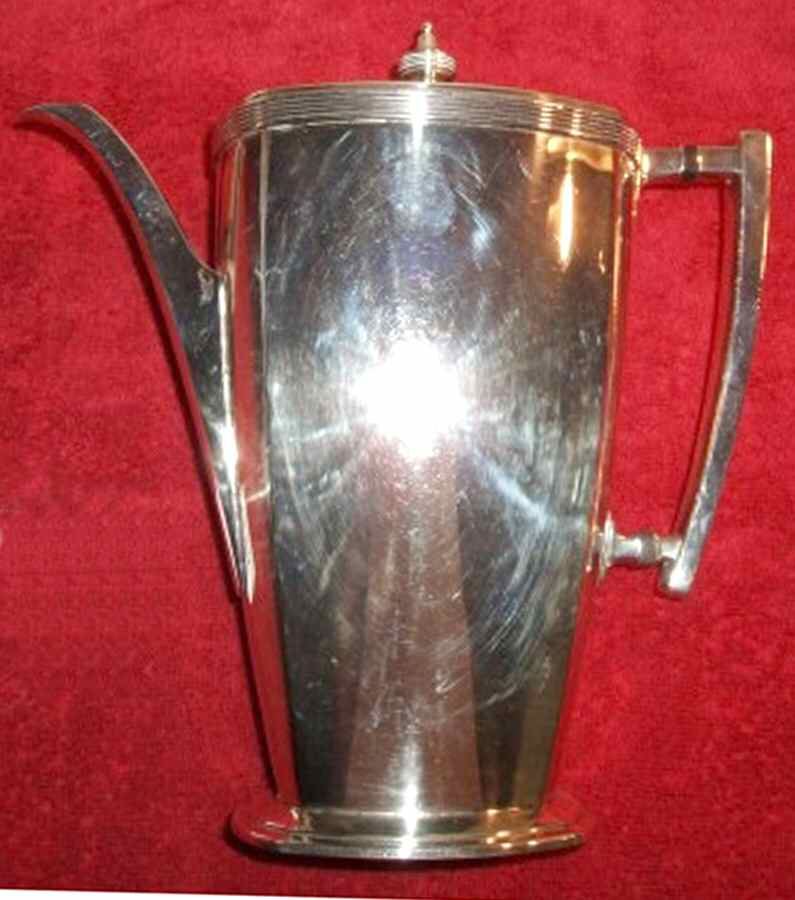 Classic (Silverplate, 1936, Hollowware) Silverplate Coffee Pot by Oneida Silver-1