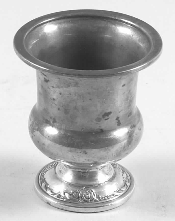 Damask Rose (Sterling, 1946, Hollowware) Toothpick Holder by Oneida Silver-1