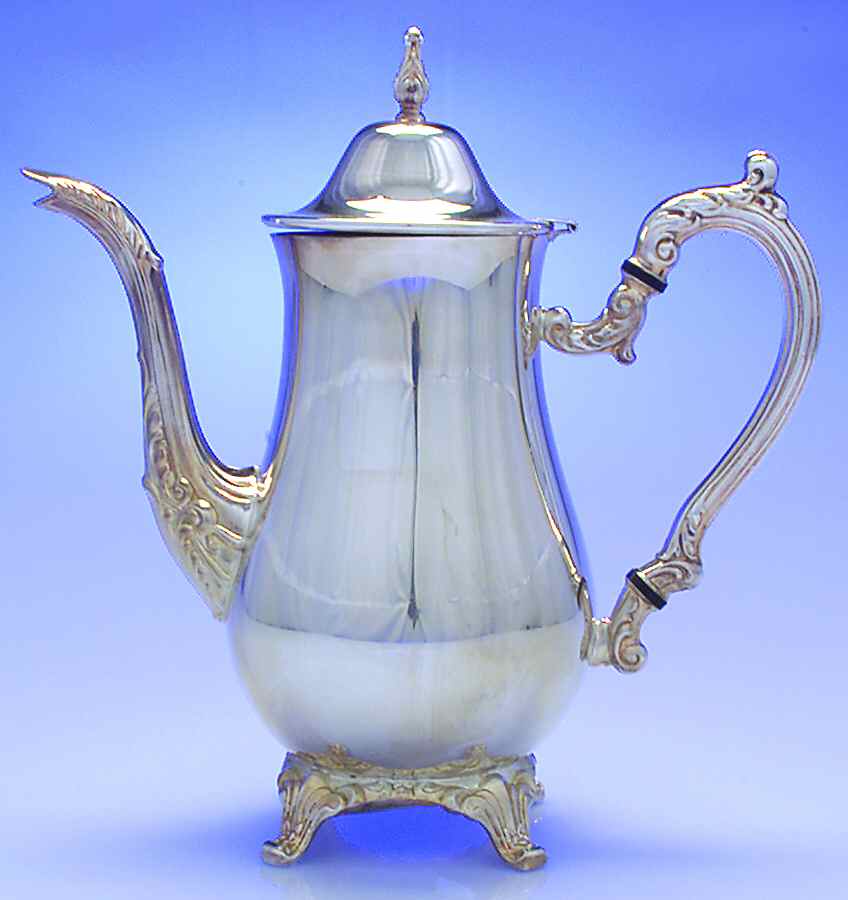 Du Maurier (Silverplate, Hollowware) Silverplate Coffee Pot by Oneida Silver-1