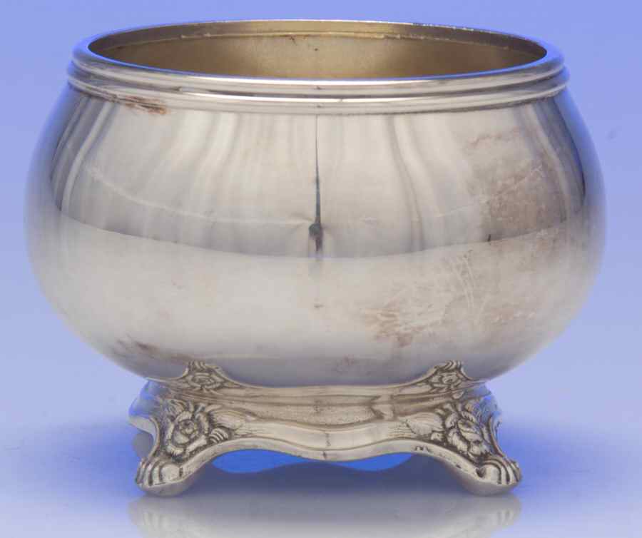 Glenrose (Silverplate, 1908, Hollowware) Waste Bowl by Oneida Silver-1