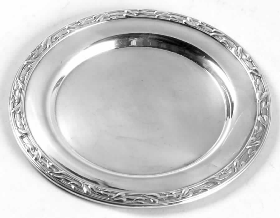 Meadowbrook (Silverplate, 1936, Hollowware) Bread & Butter Plate by Oneida Silver-1