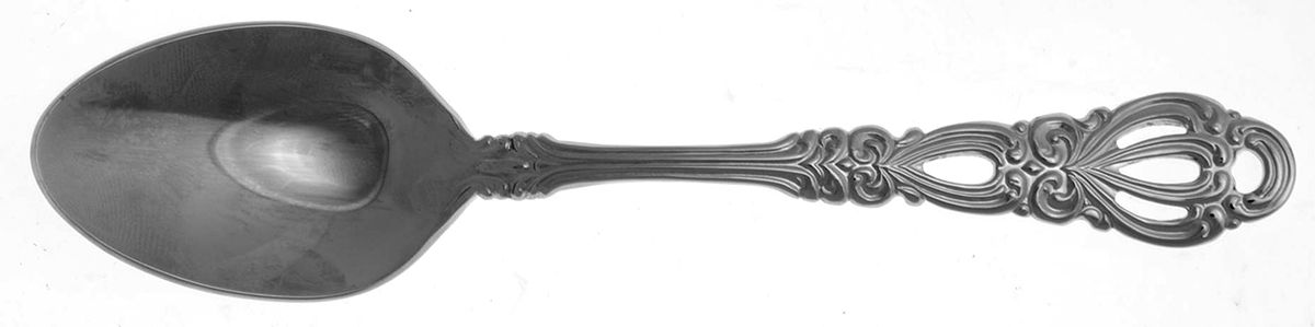 Bourbon St (Stainless, Pierced) Teaspoon by Oneida Silver-1
