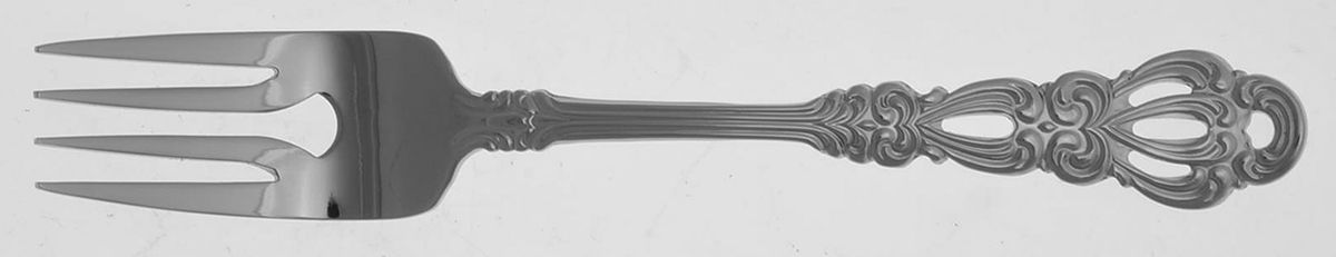 Bourbon St (Stainless, Pierced) Individual Salad Fork by Oneida Silver-1