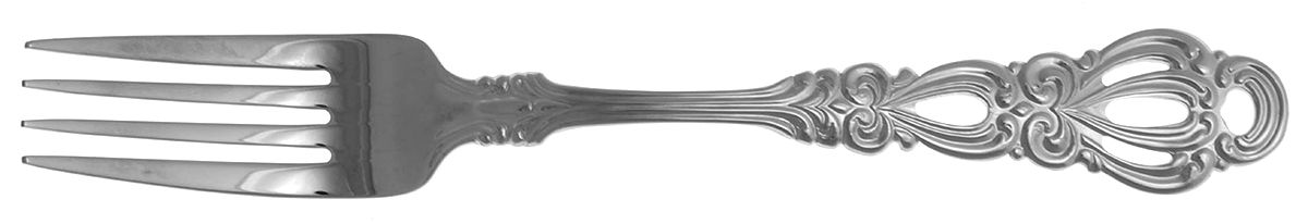 Bourbon St (Stainless, Pierced) Fork by Oneida Silver-1