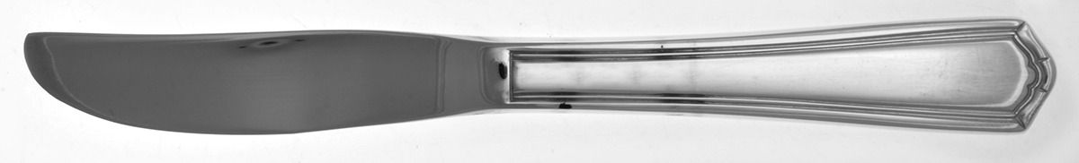 Jefferson (Silverplate) Modern Hollow Butter Spreader (Stainless) by Oneida Silver-1