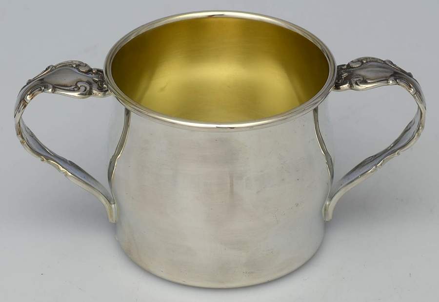 Modern Baroque (Silverplate, Hollowware) Baby Cup by Oneida Silver-1