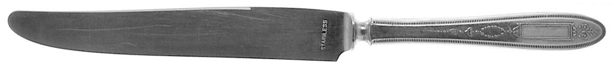 Grosvenor (Silverplate, 1921, Monograms) New French Solid Knife by Oneida Silver-1